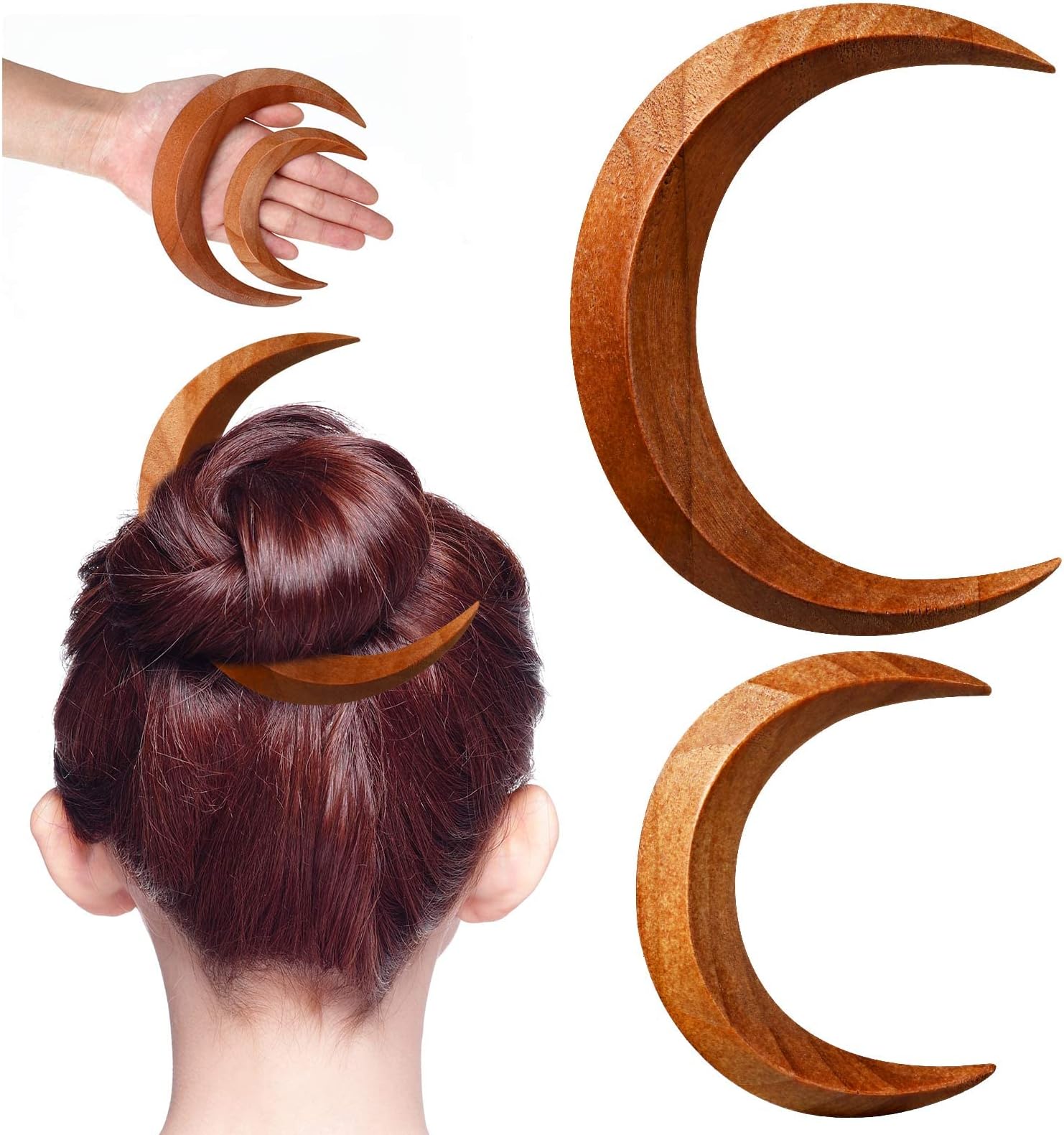 Hair Stick Pin Bun Cage Hair Fork Silver Bun Cover Metal Hair Clip