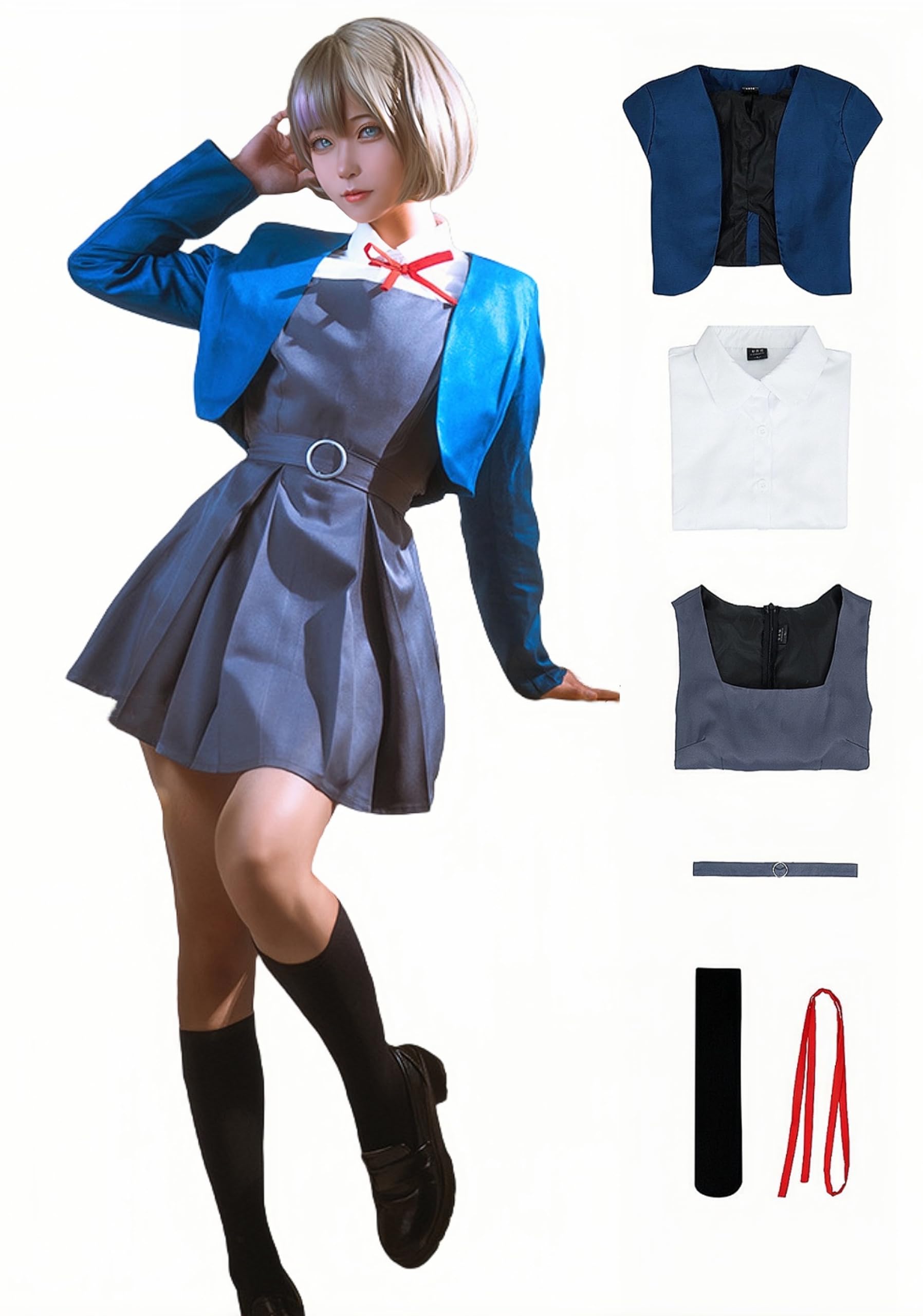 Shibuya Kanon Cosplay Costume, Love Live Superstar Tang Keke Cosplay Dress Outfit, Halloween JK School Uniform