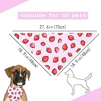 Vista 44 de Sunflower with Leaves Dog Bandana Washable Pets Scarf Triangle Adjustable Handkerchief, Double Sided Printing, Black,Sunflower (Large)