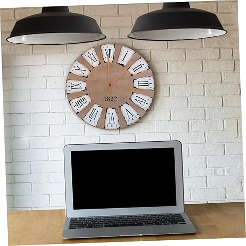 Miniatura 8 de EXCEART Reloj punteros de madera reloj de pared punteros vintage reloj brazo mano cuarzo mecanismo accesorios DIY reloj puntero piezas de repuesto