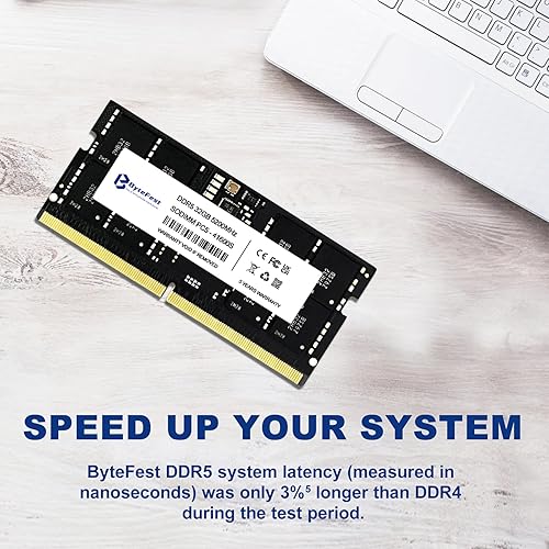 Miniatura 8 de DDR5 RAM 32GB 5200MHz PC5-41600 CL42 1.1V SODIMM 262-Pin Módulos de memoria RAM para portátilNotebook