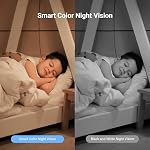 EZVIZ Caméra intérieure de sécurité Pan/Tilt 1080P, One Touch Call, Color Night Vision, Smart Tracking, Baby/Pet Monitor, Loud Noise Detection, Mode Sommeil, Fonctionne avec Alexa et Google(H6c Pro)