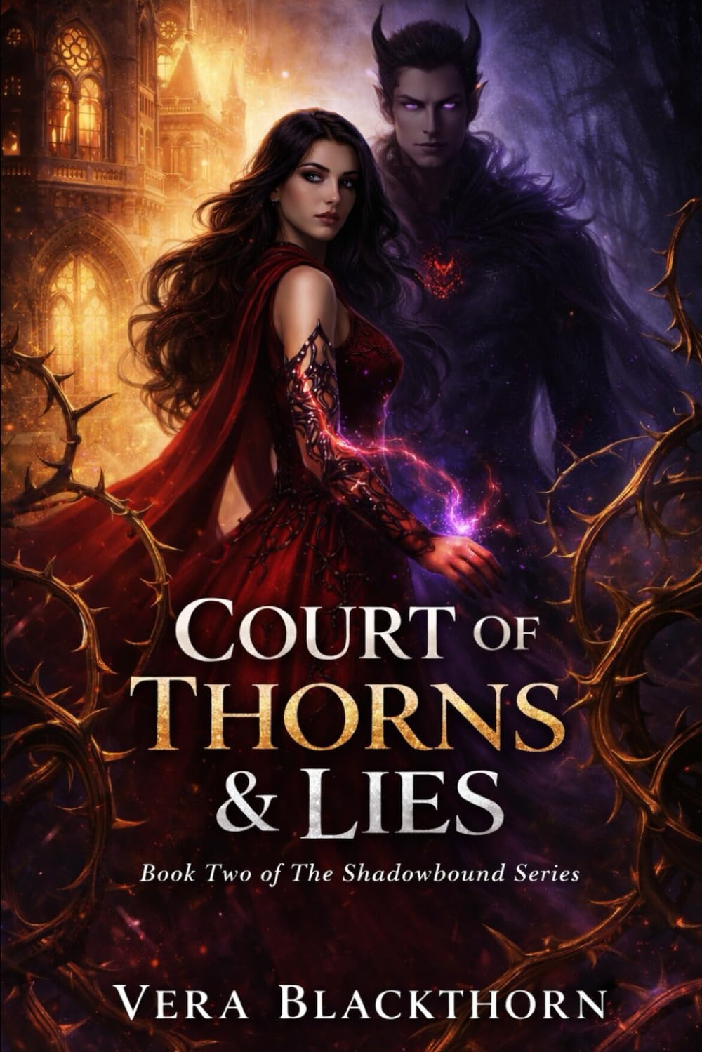 Court of Thorns & Lies: A Dark Fae Romantasy of Enemies-to-Lovers, Shadow Magic & Forbidden Desire (The Shadowbound Chronicles)