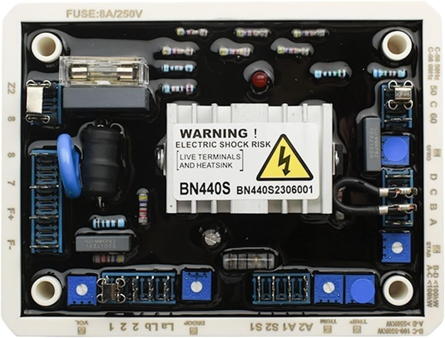 1pcs AVR BN440S Generator Automatic Voltage Regulator Stabilizer Diesel Electric Engine Control Board