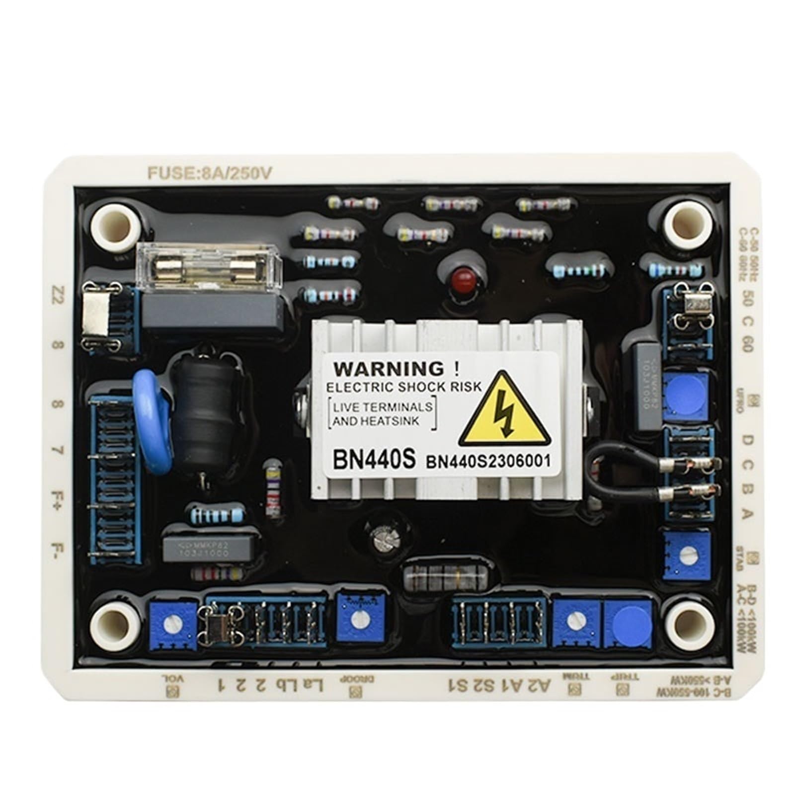 0P7BR328B 1pcs AVR BN440S Generator Automatic Voltage Regulator Stabilizer Diesel Electric Engine Control Board