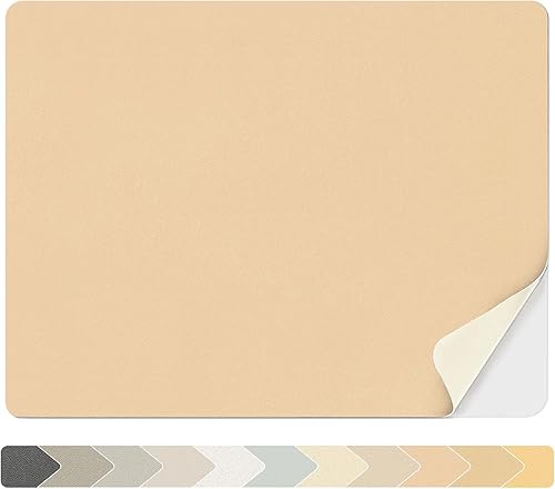 Miniatura 1 de Parche de reparación de cuero, parche de vinilo adhesivo fuerte de 8 x 11 pulgadas, cinta de reparación antiarañazos para sofá, sofá, asiento de