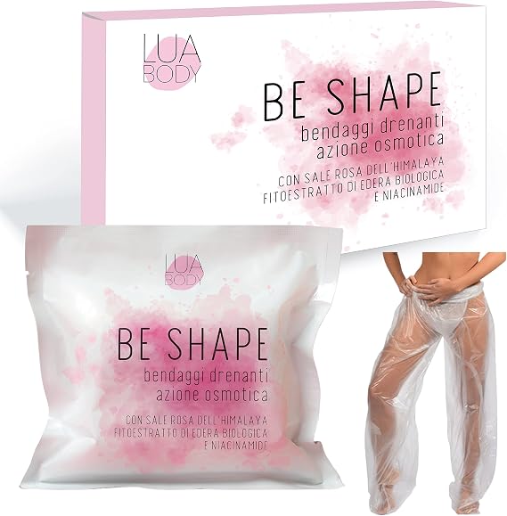 Kit Di 2 Bende Elastiche in Cotone per Trattamenti Estetici