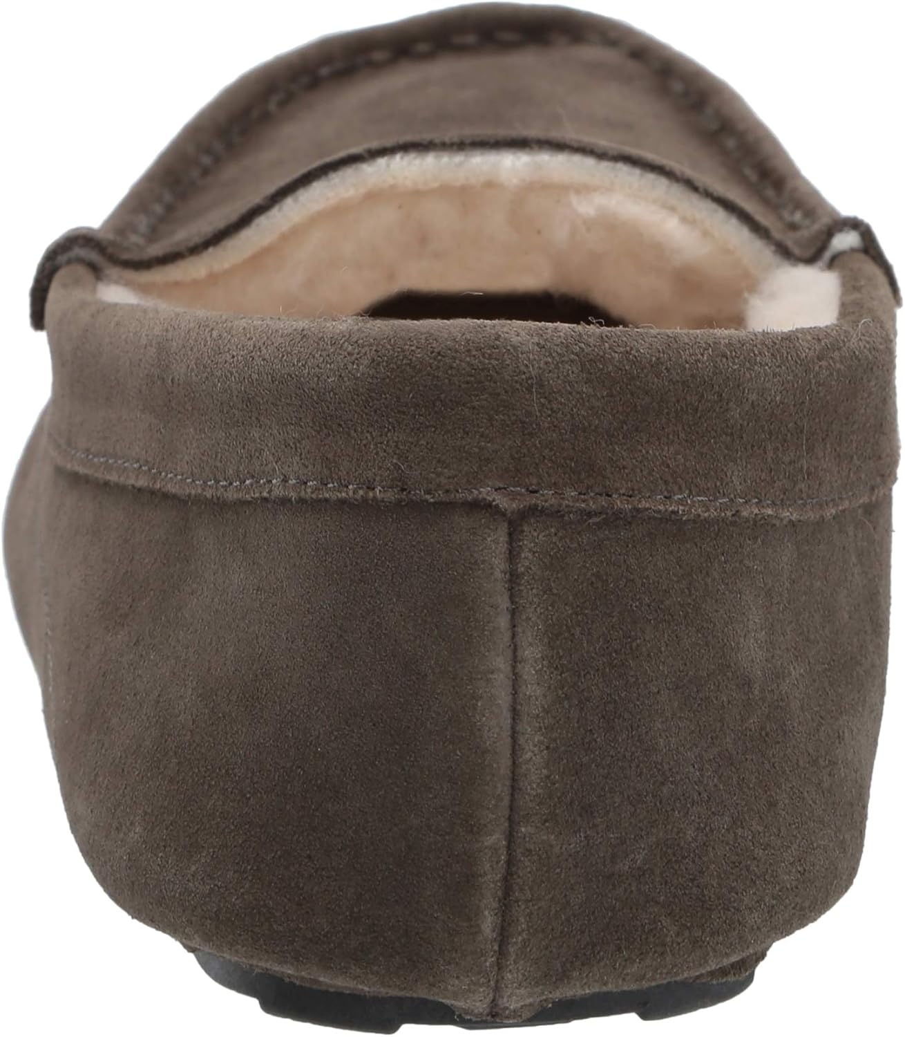 amazon essentials men's leather moccasin slipper