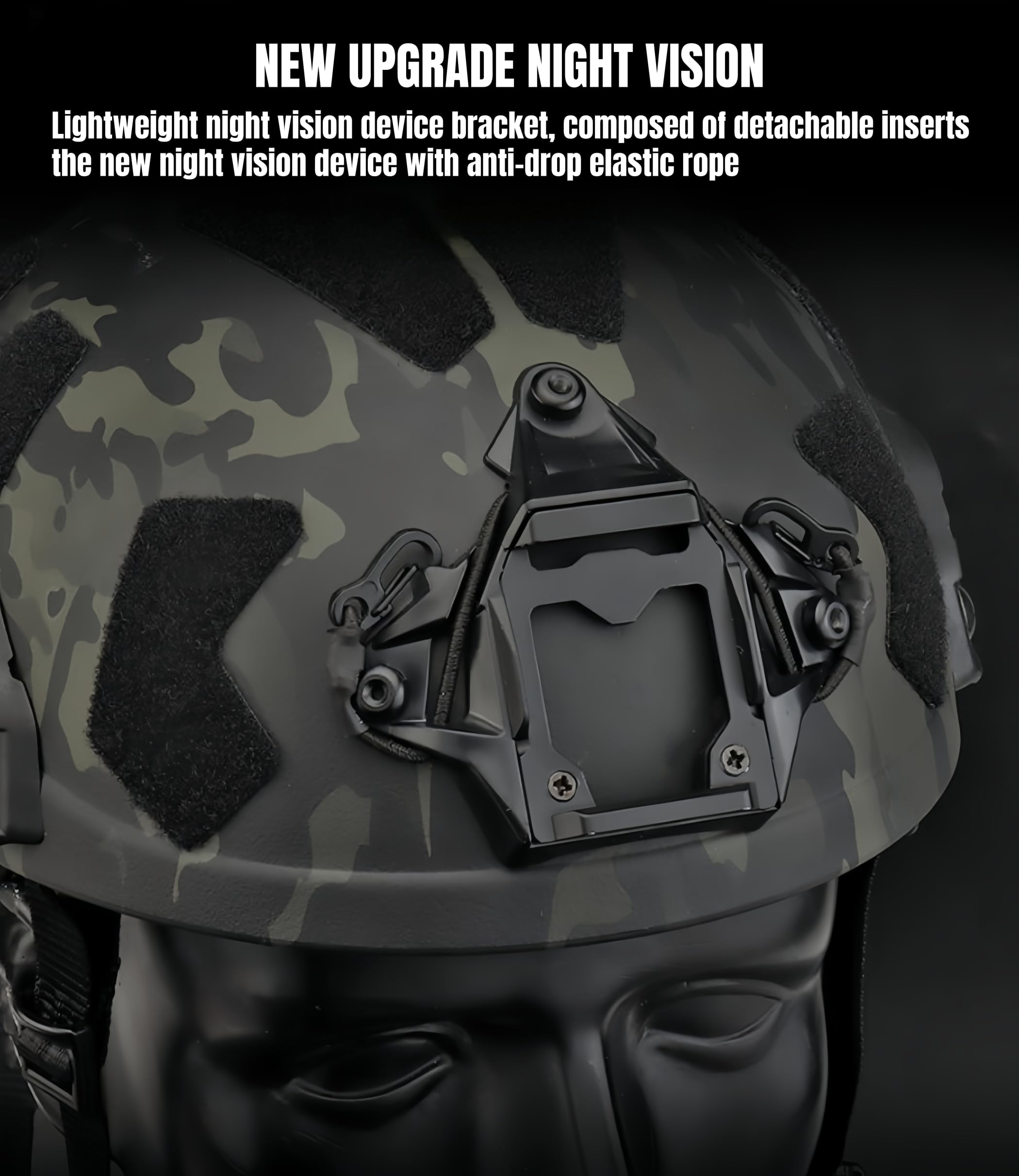 ACEXIER Casco protettivo da tiro tattico SF SUPER High Cut, casco tattico FAST