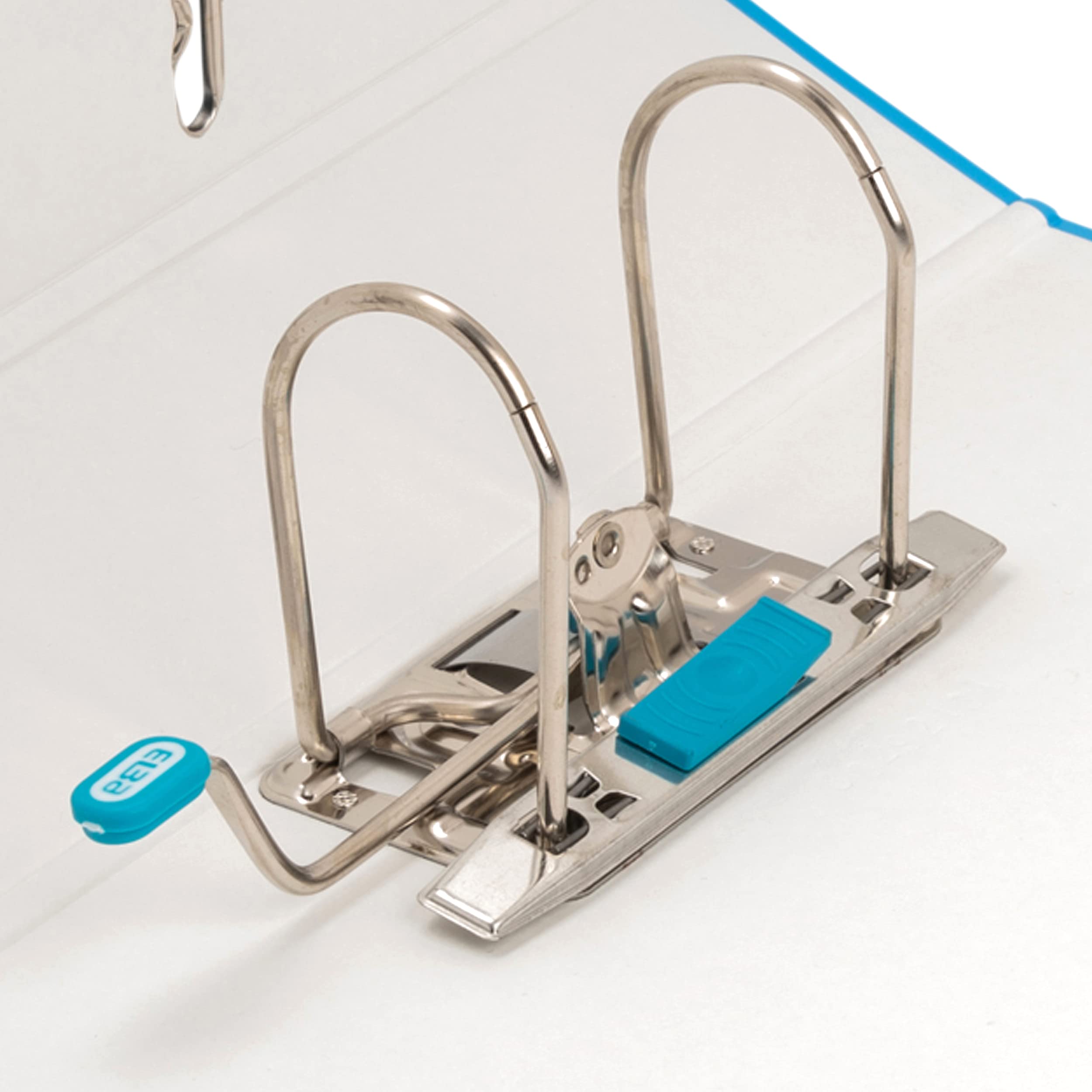 Elba Ordner A4, Smart Pro, 8 cm breit, Kunststoff außen, ozeanblau, 10 Stück