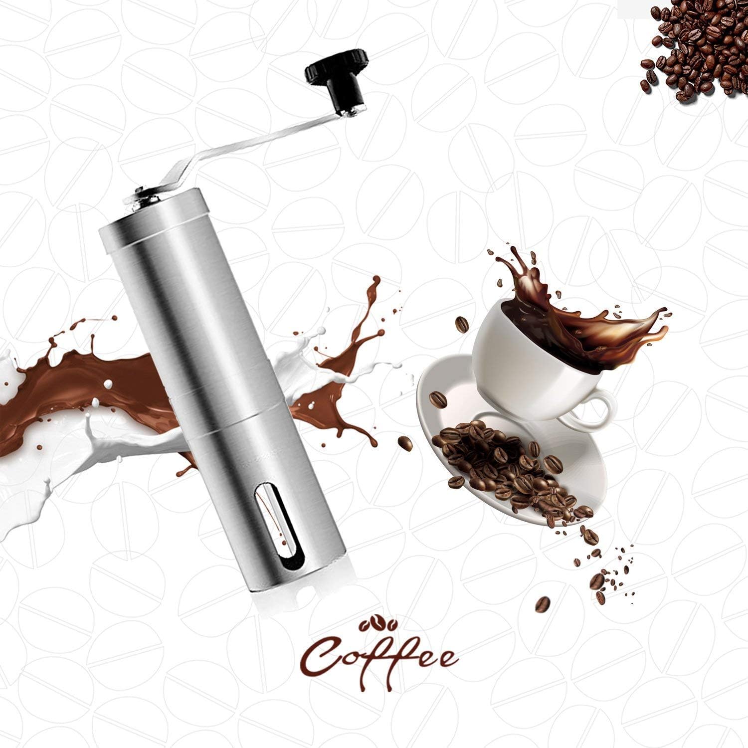 Buy Cafe JEI Manual Coffee Grinder with Adjustable Settings Ceramic