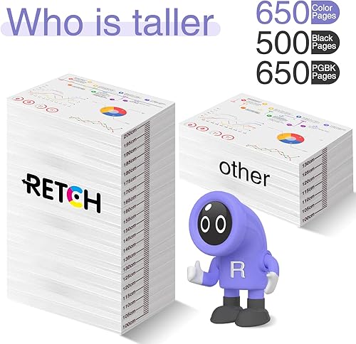 Miniatura 4 de RETCH Cartucho de tinta remanufacturado de repuesto para impresora Epson 410 XL 410XL T410XL T410 utilizado con impresora Expression XP-640 XP-830