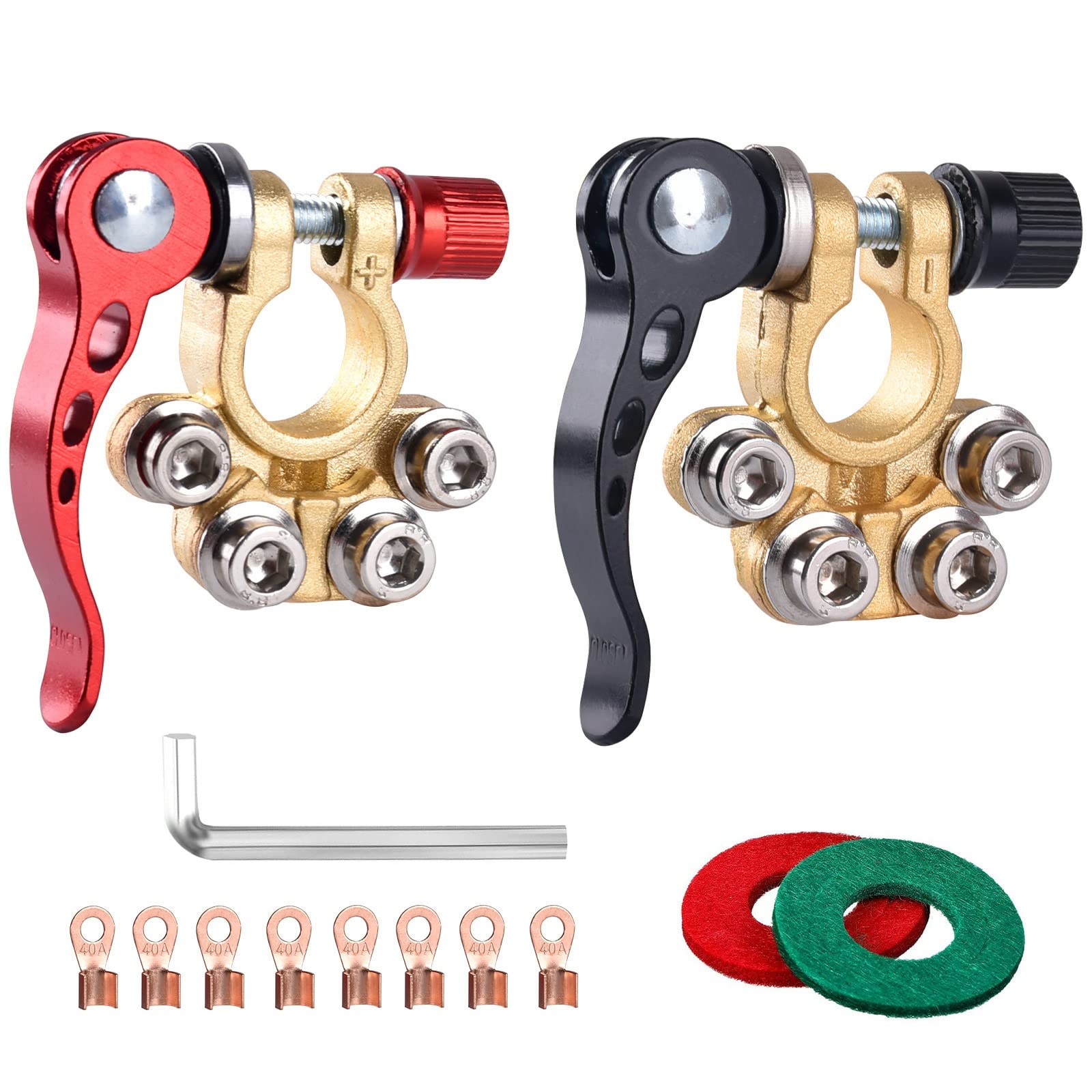 Buy SUNMORN Battery Terminals, Versatile Study Multiple Battery