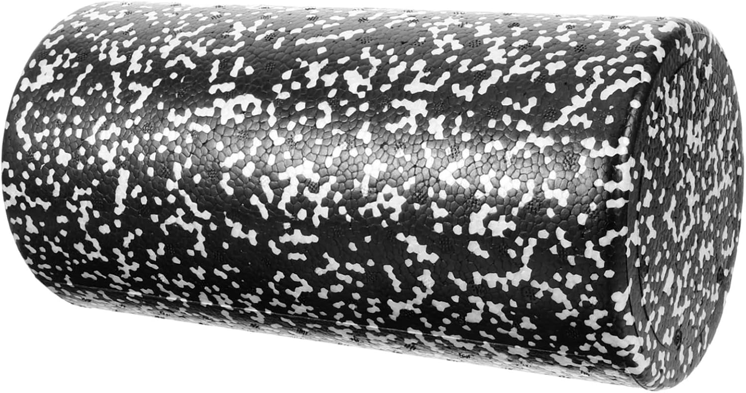 Happyyami Columna de yoga de espuma suave para masaje muscular y relajación, rodillo de fitness ligero y compacto hecho de espuma duradera para