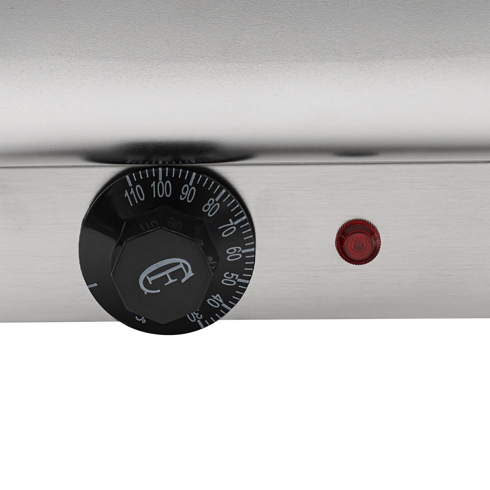 Scaldalibi per buffet in acciaio inox Chafing Dish, scalda buffet elettrico, 600 W, grande capacità (9 l)