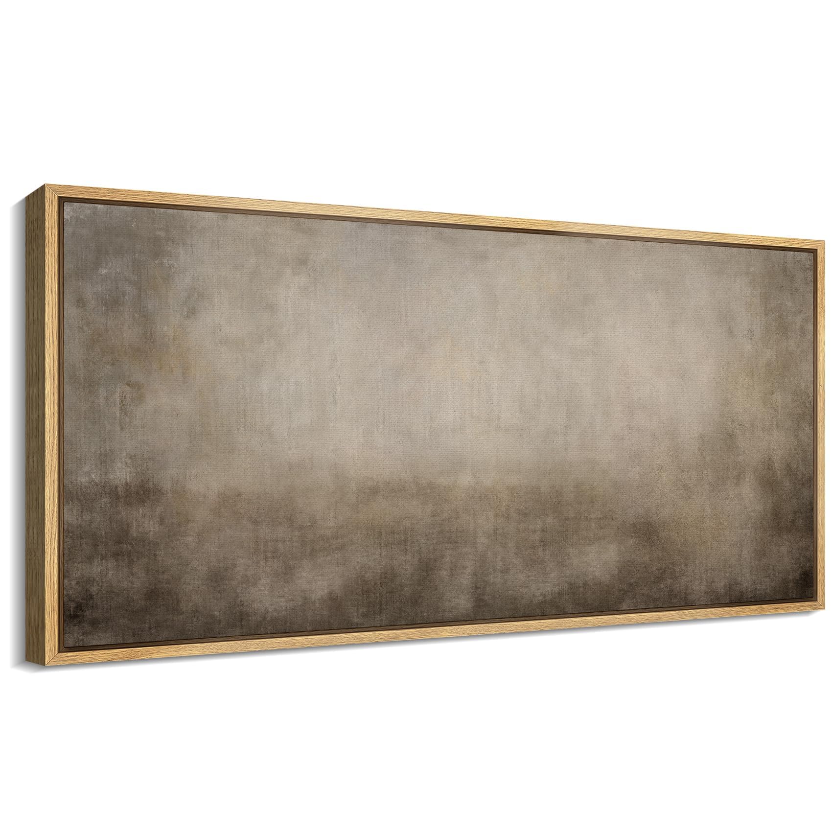 Abstract Neutral Ombre Canvas Wall Art