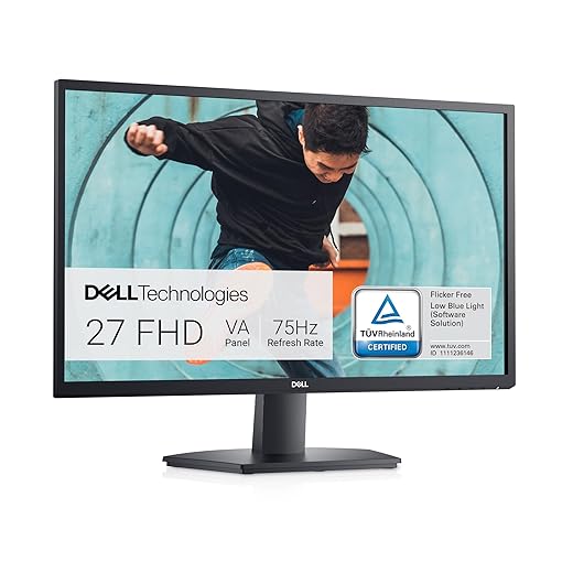 Dell 27 inch SE2722HX Monitor | 1920 x 1080 | 16:9 | 75Hz | 16.7 Million Colors
