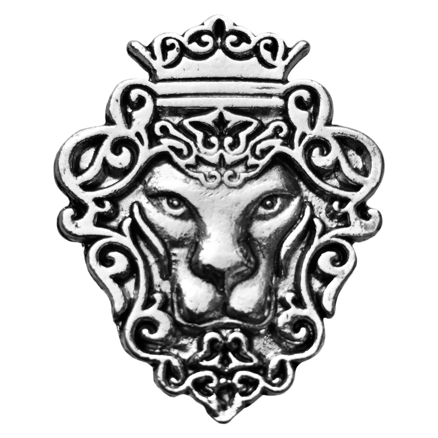 FURE Lion Brooch for Men and Women (Rhodium) (B078MBB8RB) Amazon Price History, Amazon Price Tracker