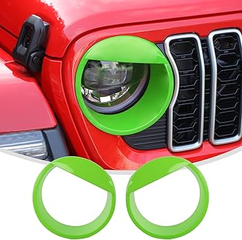 Amazon | Linksip Angry Eye ヘッドライトカバー 2024 ジープ