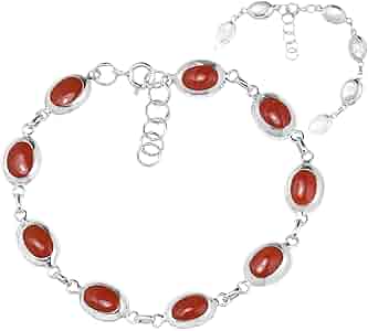 Amazon.com: AeraVida Classy Oval Reconstructed Red Coral