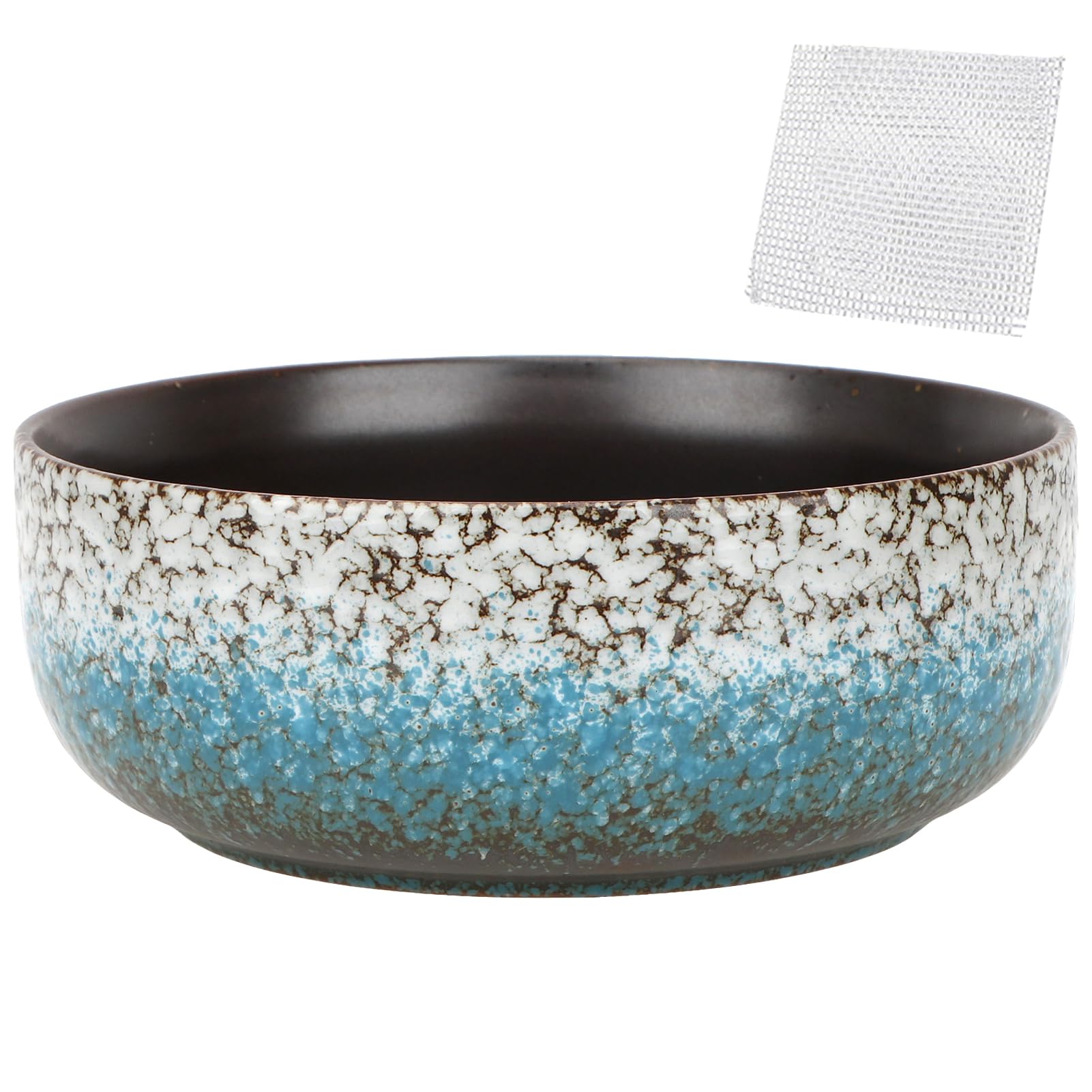 kilolfy Happy Bonsai Pot 6.5" (16.5cm) Glazed Ceramic Succulent Planter Container