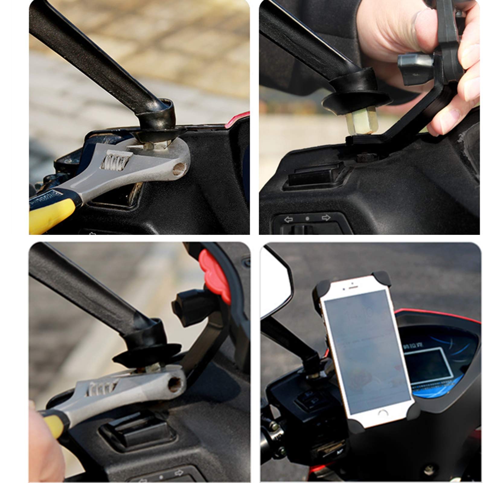 Amazon.co.jp: スマホホルダー 自転車用 スマホ ホルダー 片手操作