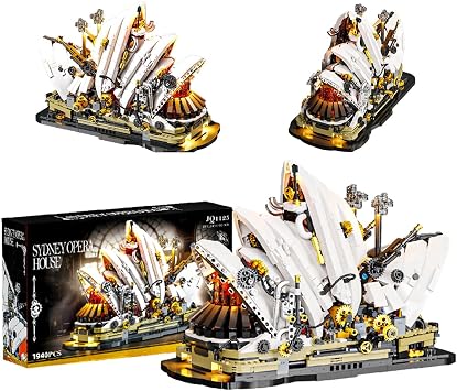 Steampunk Sydney Opera House Building Set for Adults 1940pcs