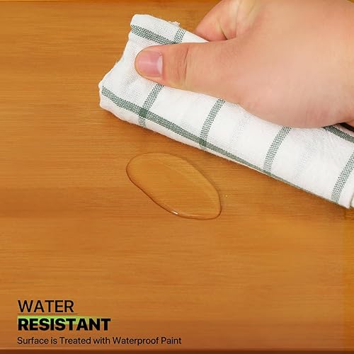 Miniatura 4 de Magshion Estantería estrecha de 6 niveles, color marrón, estante de torre multimedia, 12.2 pulgadas de largo x 11.4 pulgadas de ancho x 59.1