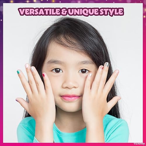 Miniatura 7 de Townley Girl Disney Princess Castlebox - Esmalte de uñas no tóxico, a base de agua, natural, seguro, de secado rápido, juego de regalo para niños y