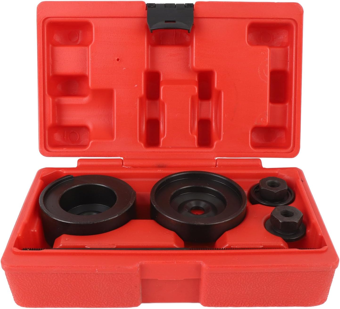 Bushing Removal Tool Kit, Rear Suspension Bush Remover Bush Removal Tool Kit with Storage Box Metal Strong Structure for Vehicle