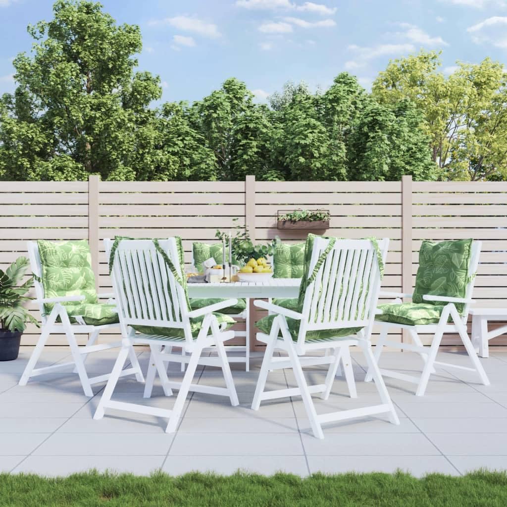 Coussins de chaise dossier bas ultra-doux : créez un cocon de bien-être dans votre jardin