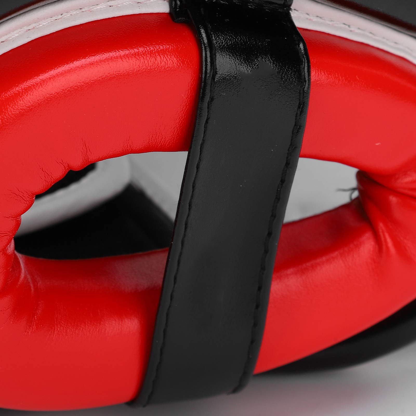 Kask Bokserski Kask Bojowy Nakrycia Głowy Muay Thai dla Dorosłych Kask Treningowy do Boksu, Sparingów i Zapasów Kask na Twarz Czoło Ucho Bardzo Gruba Wyściółka