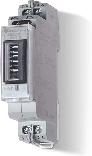Finder 7E1382300010PAS Drehstromzähler MID, 5 A, 230 VAC, Genauigkeitsklasse 1/B