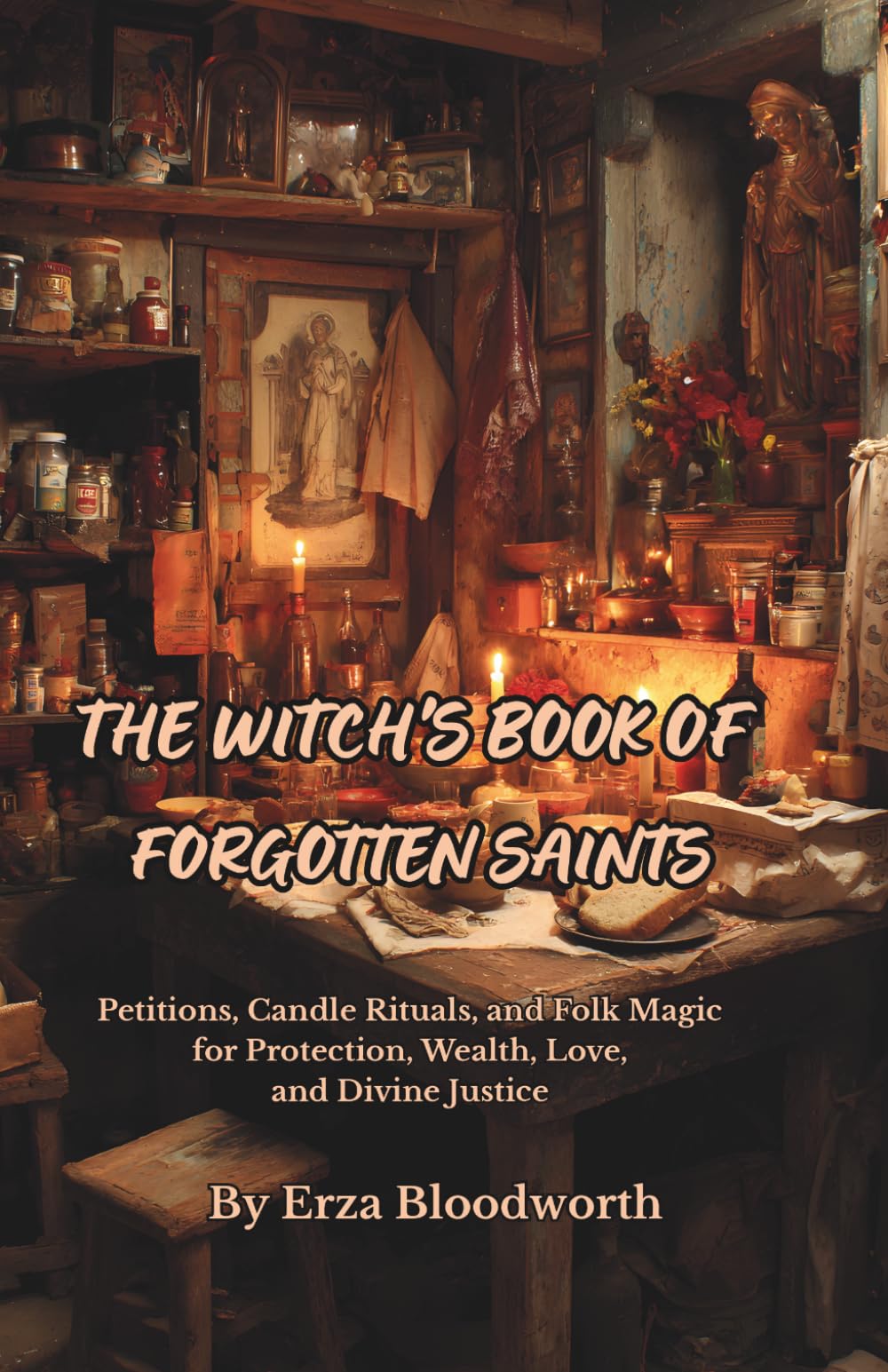 The Witch's Book Of Forgotten Saints: Petitions, Candle Rituals, and Folk Magic for Protection, Wealth, Love, and Divine Justice: Folk Catholic Spells for Money, Healing, Love, and Divine Intervention