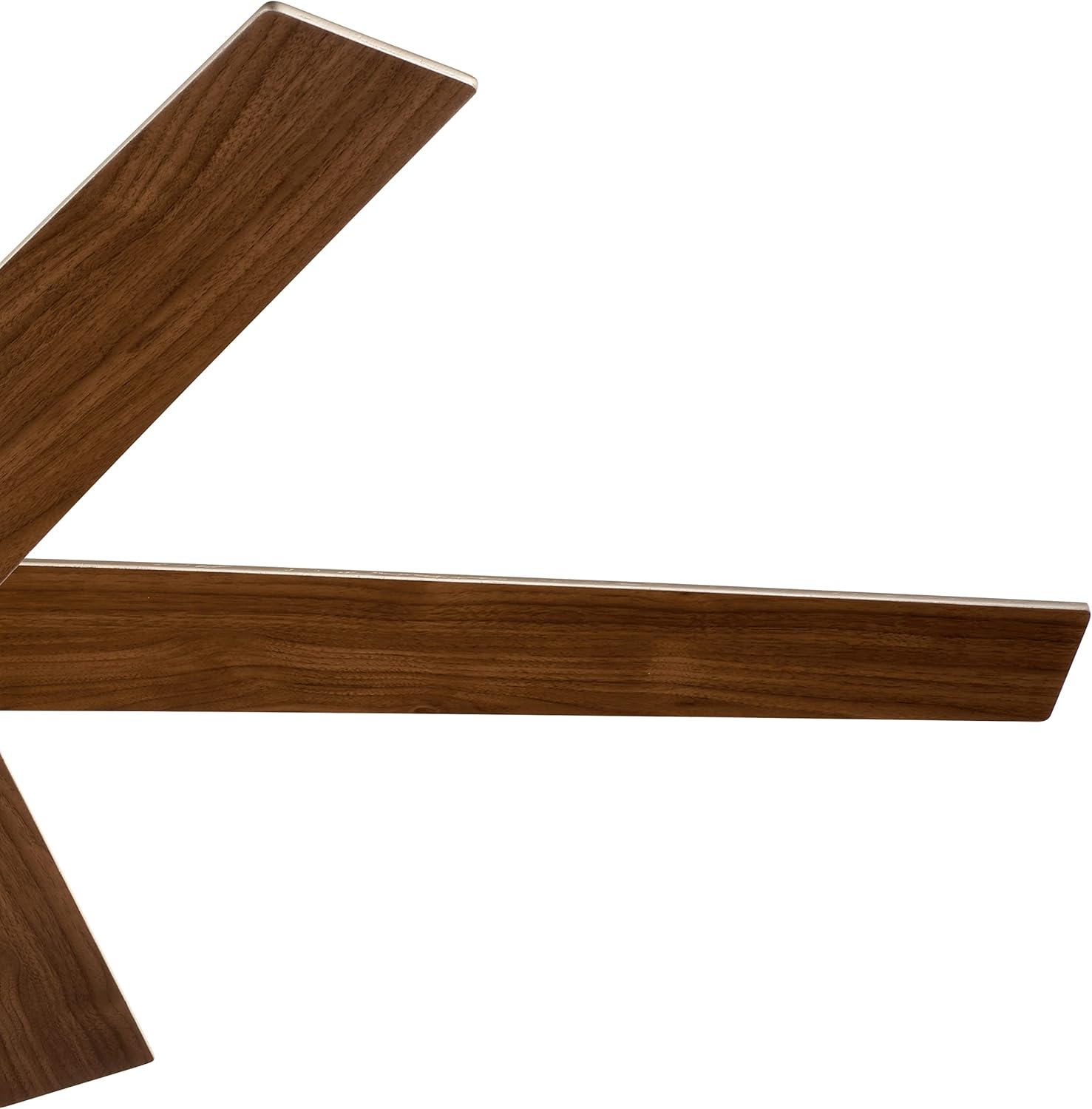 Kichler 56 inch Brahm LED Ceiling Fan with Etched Cased Opal Glass in Brushed Stainless Steel with Reversible Silver and Walnut Blades