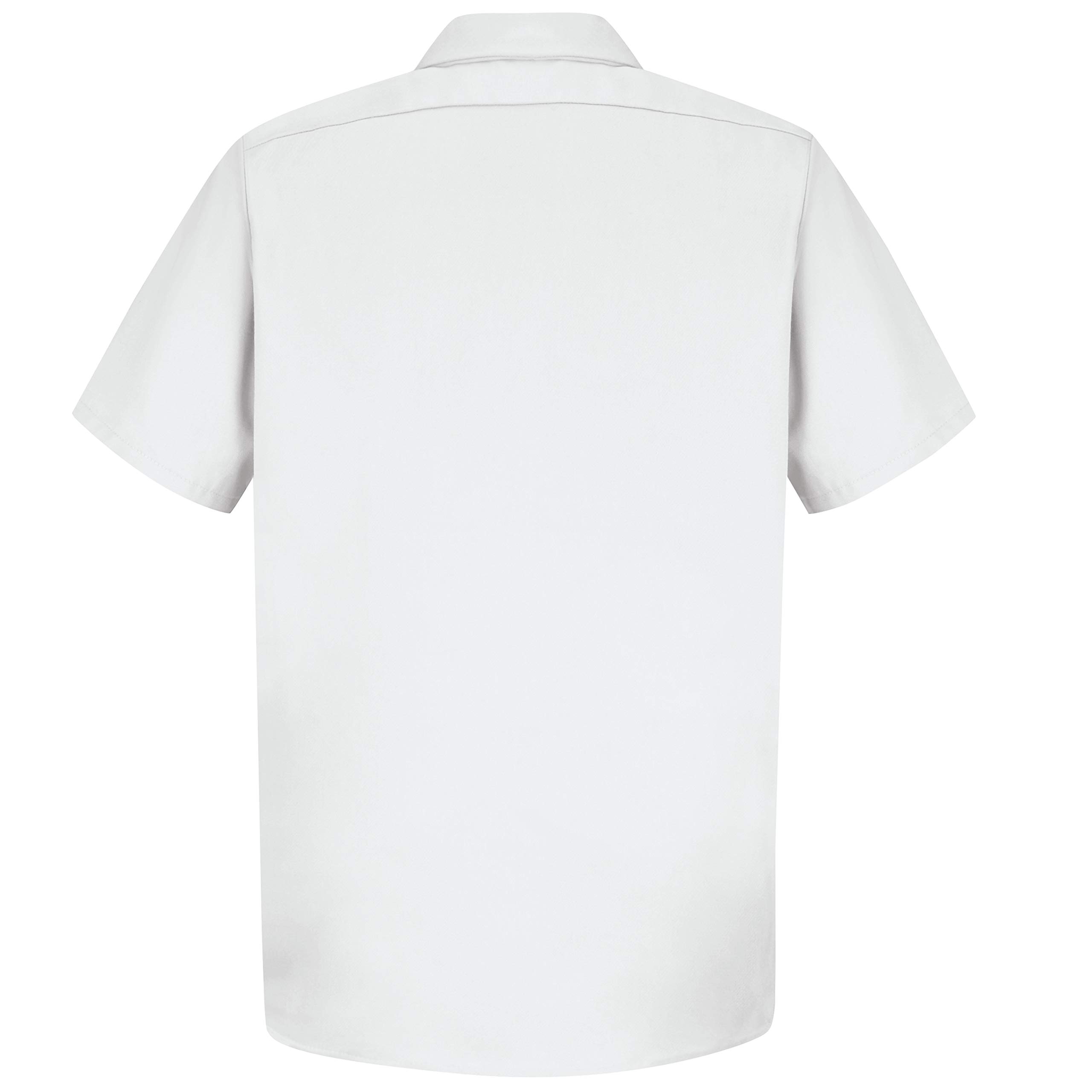 Red Kap Short Sleeve Wrinkle-Resistant Cotton Work Shirt Camisa de Trabajo de algodón Resistente a Las Arrugas de Manga Corta Hombre