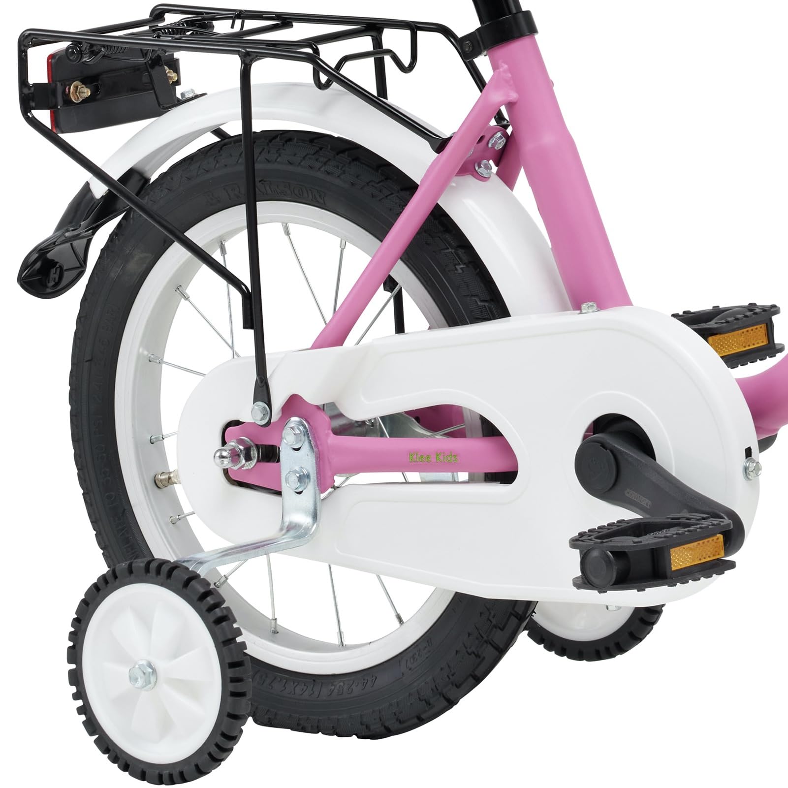 Bachtenkirch Qualitäts Kinderfahrrad 12,5 Zoll matt Pink Mädchen Kinderrad Fahrrad ab 3 Jahre Sport & Freizeit