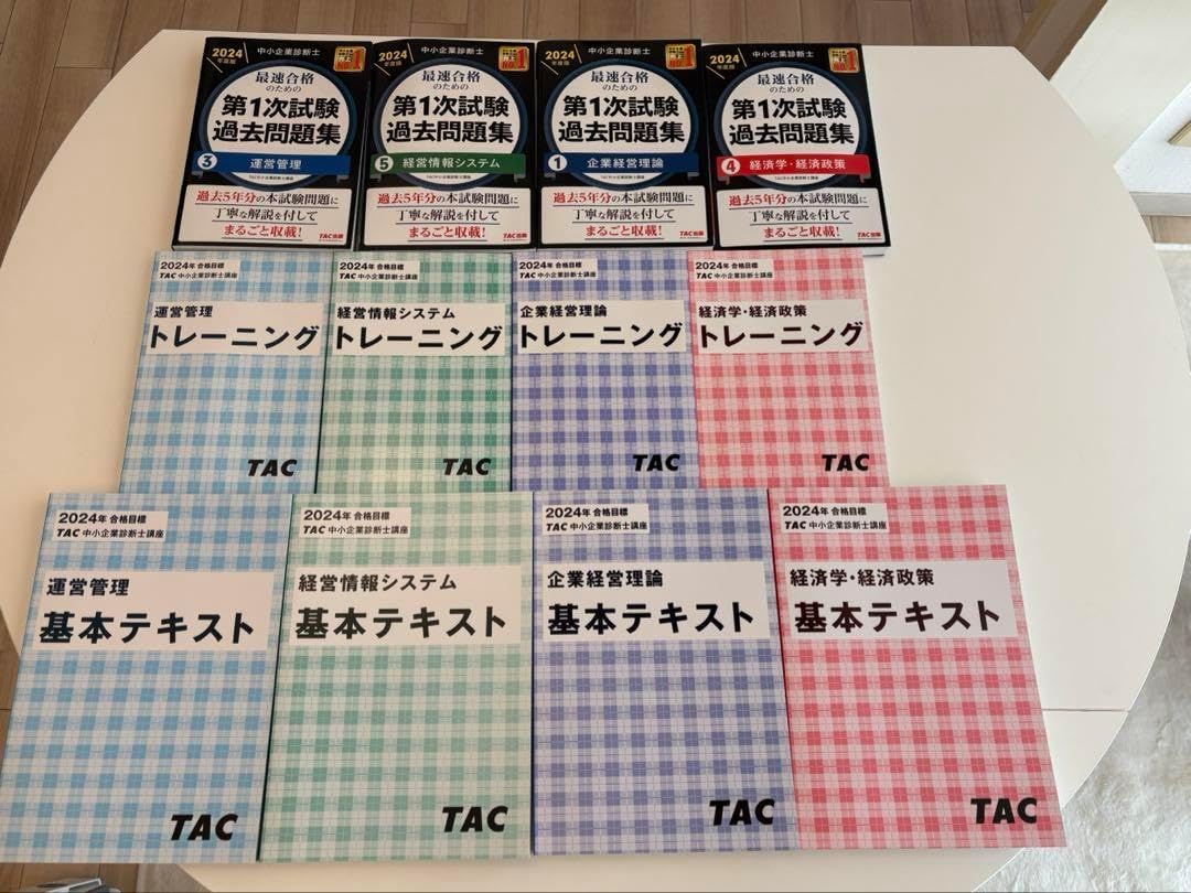 TAC 2024合格目標 中小企業診断士 中小企業経営・政策 テキスト