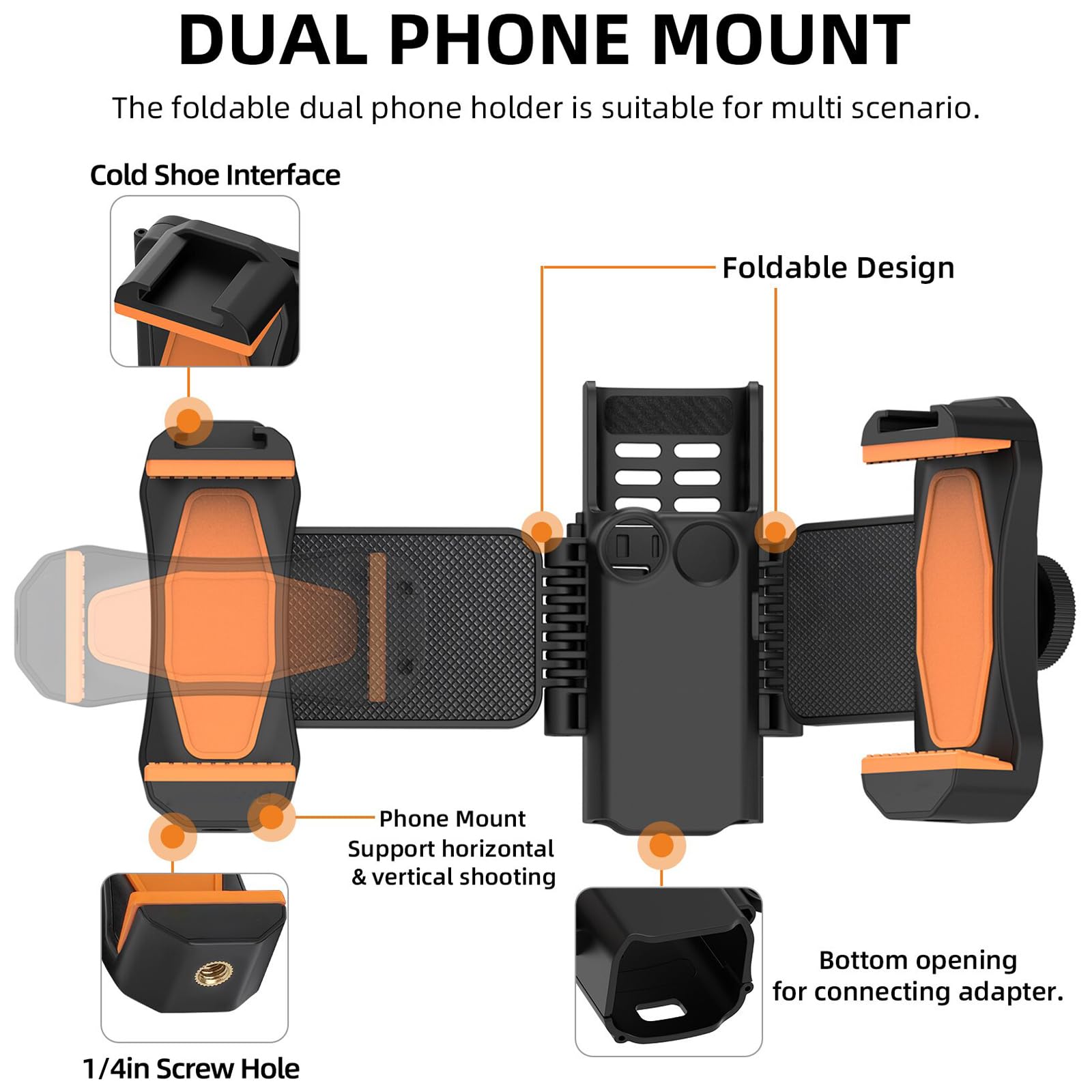 Amazon.com : Buziba Dual Phone Holder for DJI Osmo Pocket 3