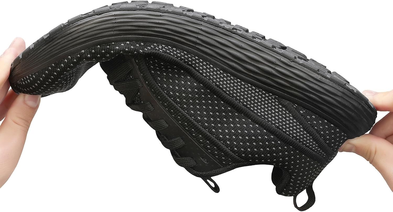 Men’s Walking Wide Toe Box Sneakers Lightweight Breathable Slip on Road Running Shoes for Tennis and Gym - Image 2