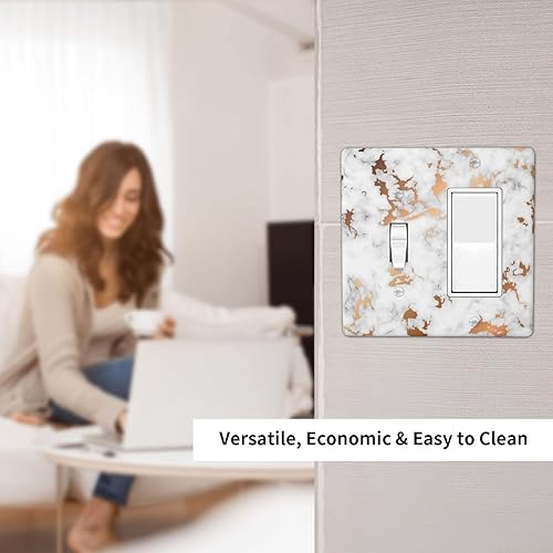 Vista 428 de Placa de pared con interruptor de luz de doble interruptor de pared para niños, diseño de dinosaurio, galaxia, espacio exterior, planeta, nebulosa