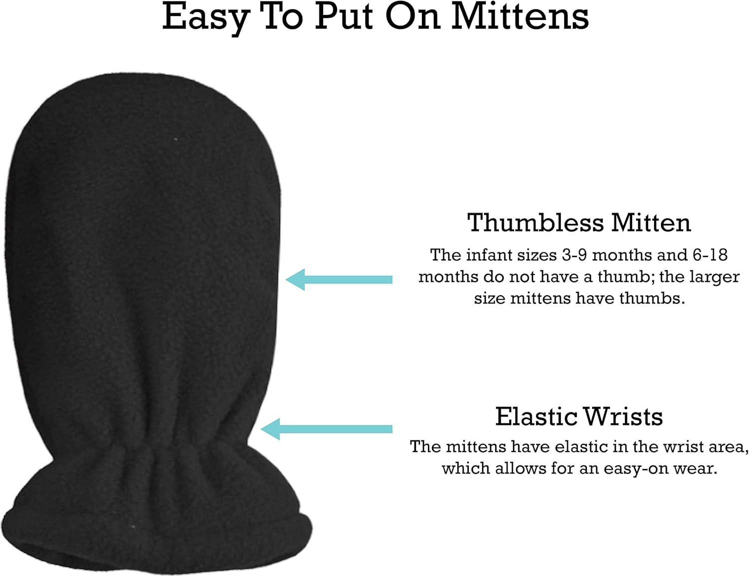 N'Ice Caps Toddler Baby Winter Hat Mitten Set - Kids Boys Girls Gloves Fleece Sherpa Lined - Image 7