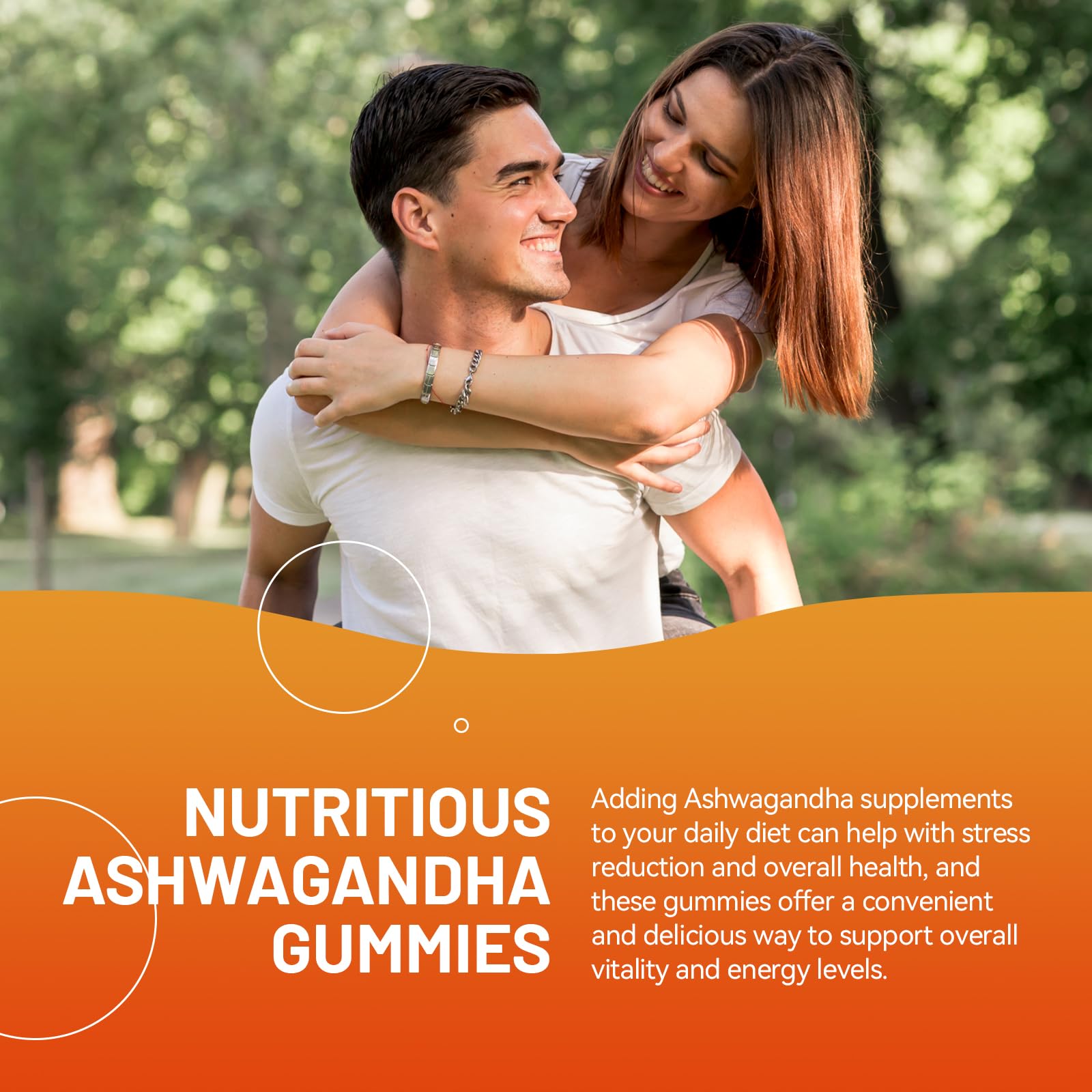 3000mg Ashwagandha Gummies,Calm &Stress Relief,Energy Booster,60ct — Amazon image 4