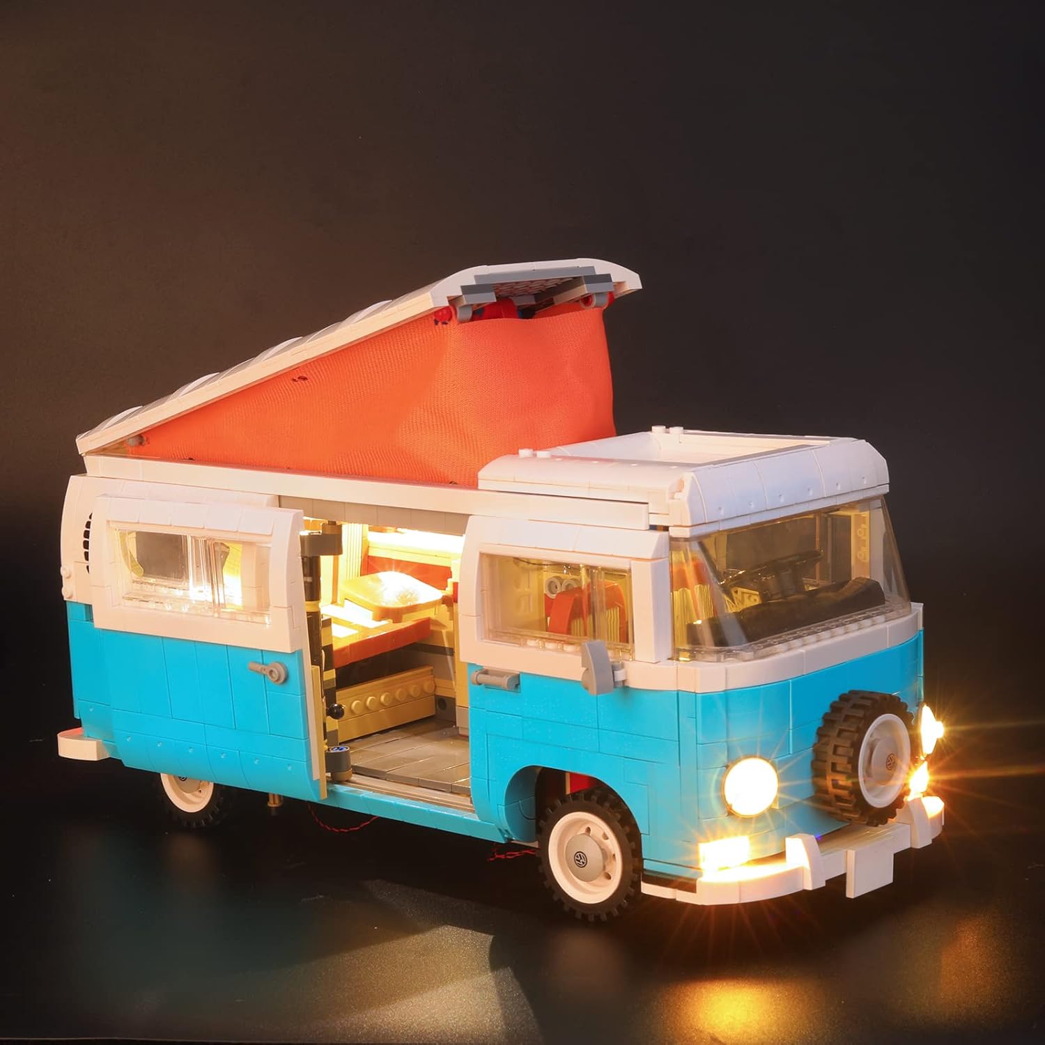 Buy Lego Volkswagen T2 Camper Van LED Lighting Kit Compatible with Lego