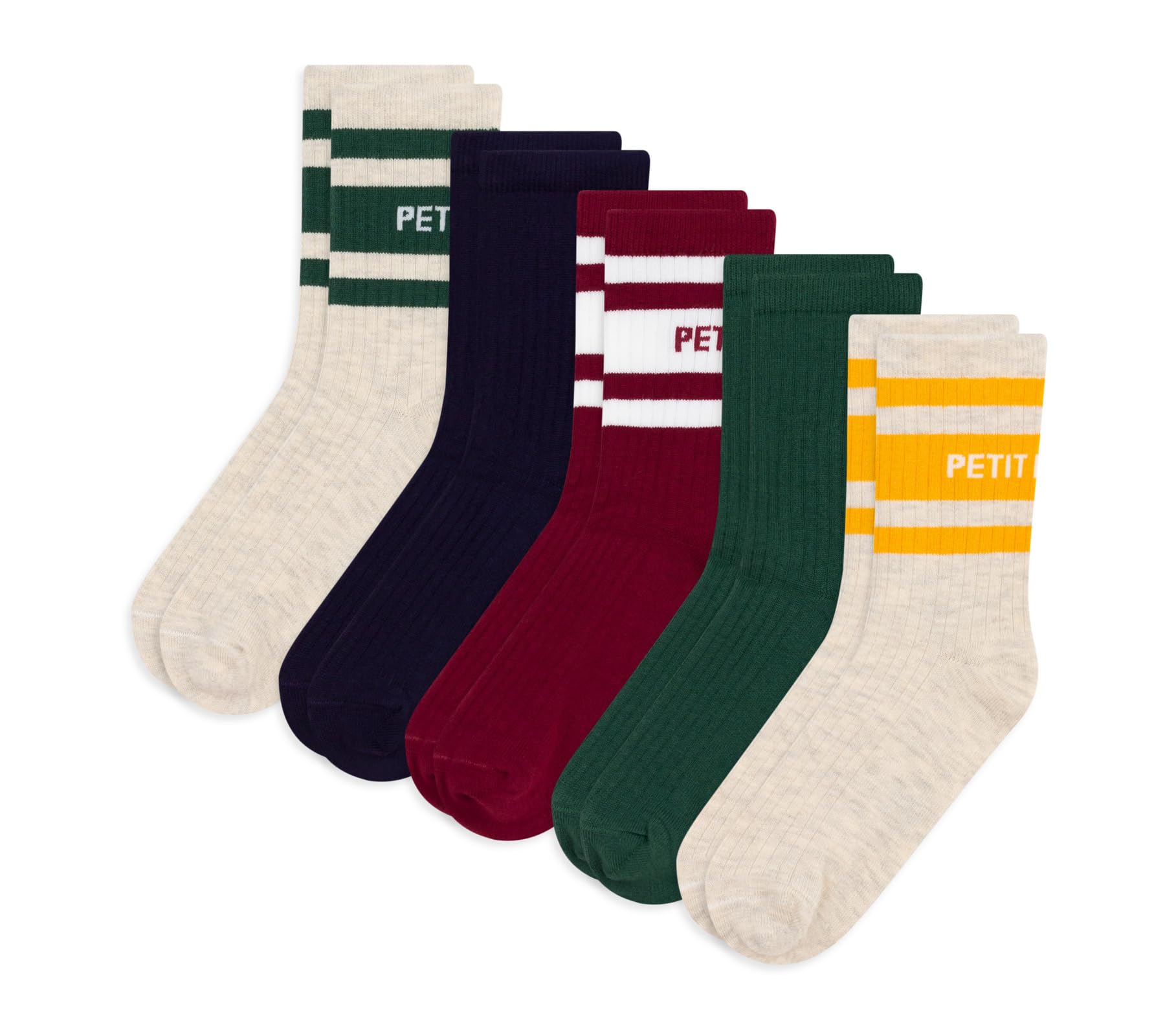 Petit Bateau 5 Paires de Chaussettes Enfant en Coton A0e6y00 ACCESSOIRES Garçon (lot de 5)