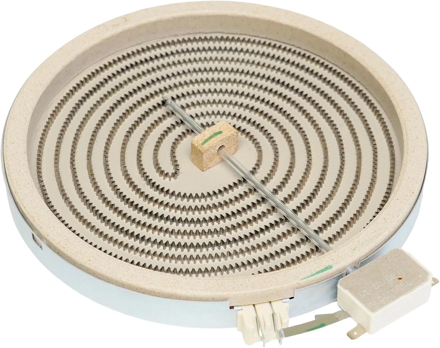 WB30T10136 Range Surface Element Burner for GE Electric Stoves, Measures 9-1/8 inch in diameter 2500 Watts 240 Volts, Stove Element Replacement AP4363599 PS2339867