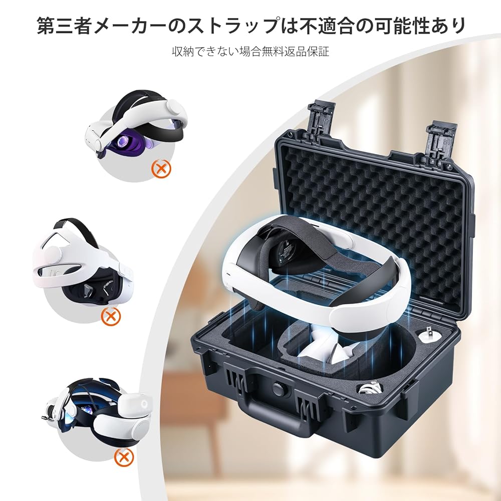 Amazon.co.jp: Lykus Titan OQ200 防水ハードケース Meta Quest