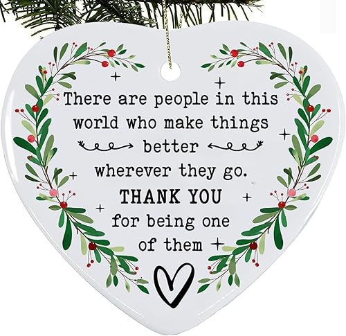 Regalos de agradecimiento para mujeres y amigas - Regalos de agradecimiento para compañeros de trabajo, jefe, familia y maestros - Adorno