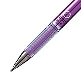 Pentel Arts Slicci Metallic 0.8 mm Needle Tip Gel Pen, Metallic Violet Ink, Box of 12 (BG208-MV) – view 5