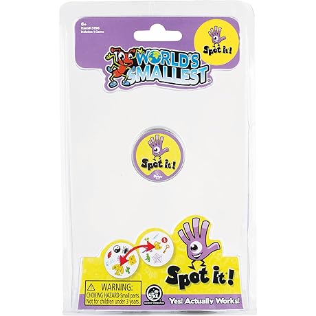 World's Smallest Spot It! Card Game